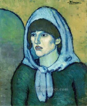 ジャーメインの肖像 パブロ・ピカソ 1902年 Oil Paintings